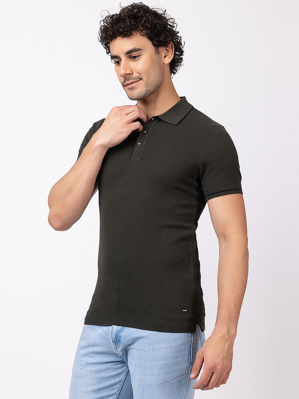 Popcorn Knit Classic Polo - Image 12