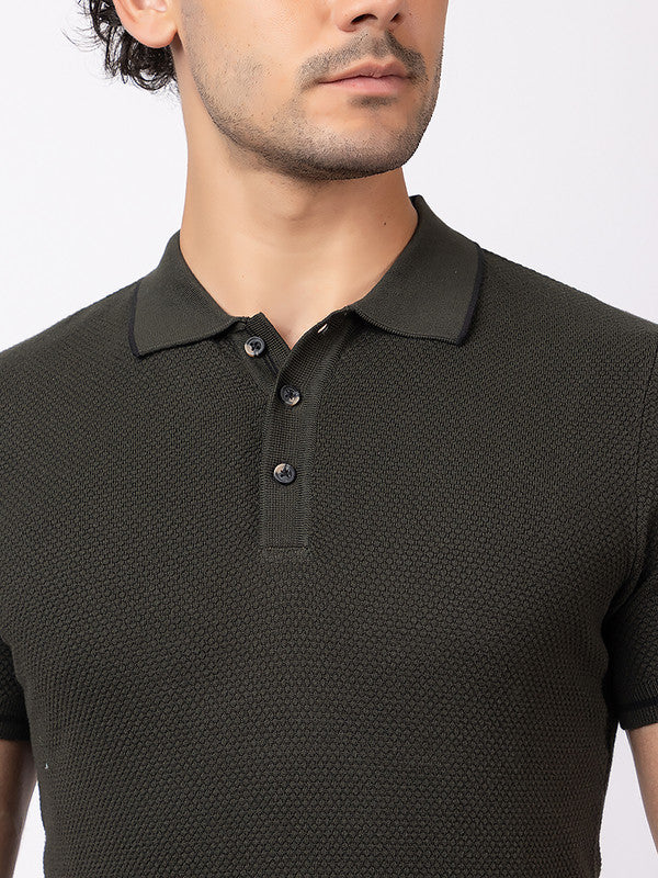 Popcorn Knit Classic Polo - Image 13