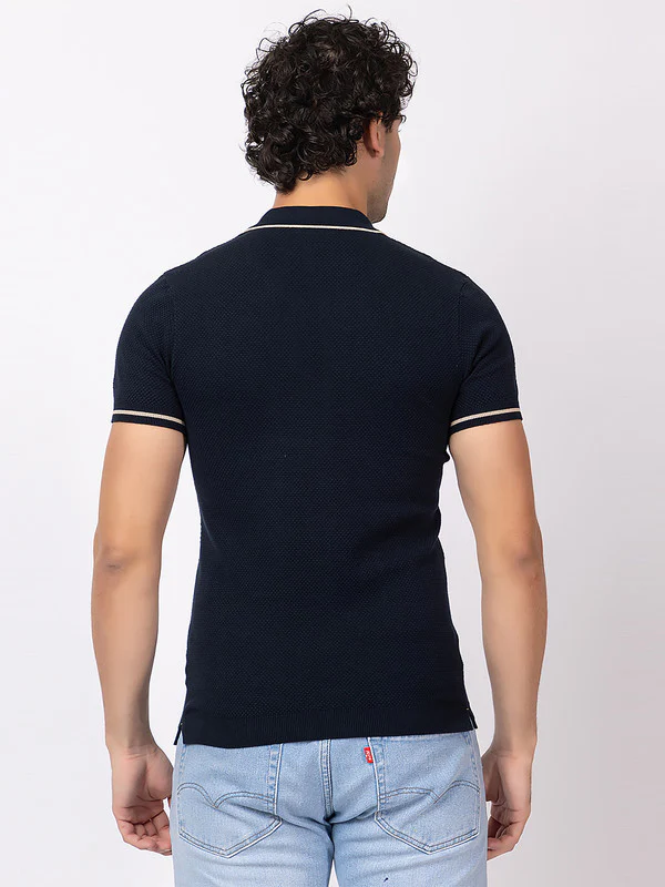 Popcorn Knit Classic Polo - Image 18