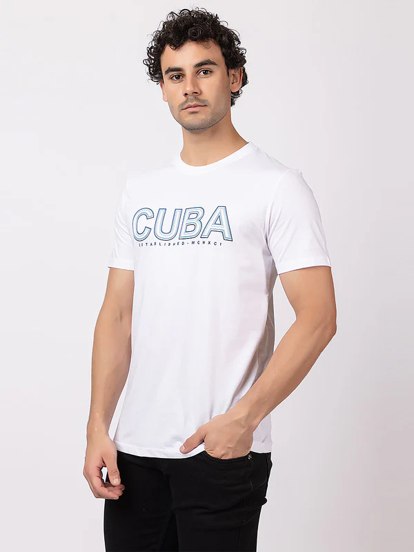 Men's 'Cuba' Roundneck T-Shirt - Image 11