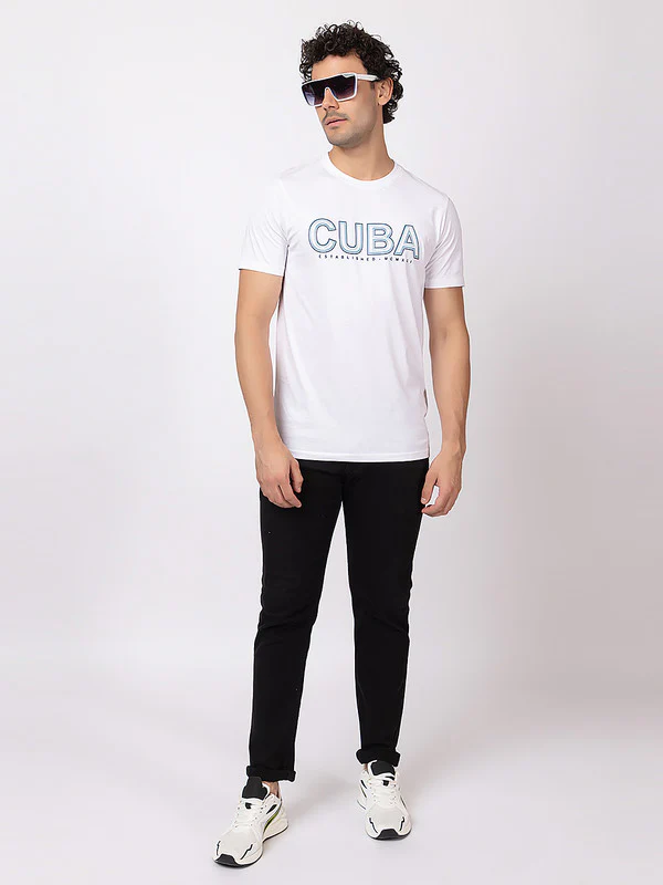 Men's 'Cuba' Roundneck T-Shirt - Image 13
