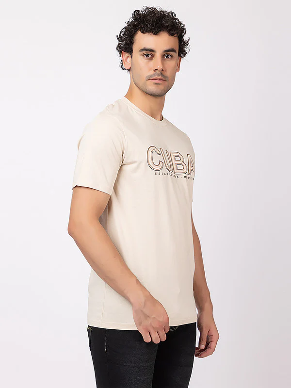 Men's 'Cuba' Roundneck T-Shirt - Image 3