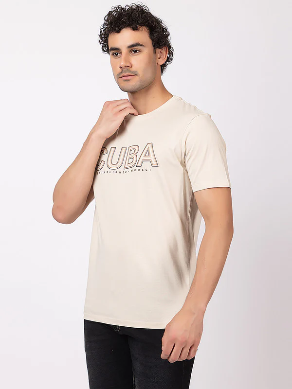 Men's 'Cuba' Roundneck T-Shirt - Image 4