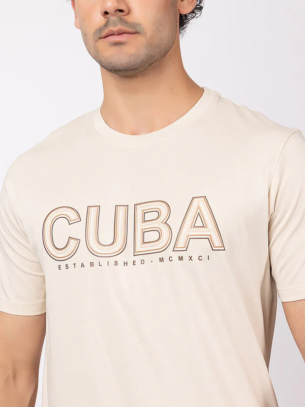 Men's 'Cuba' Roundneck T-Shirt - Image 5