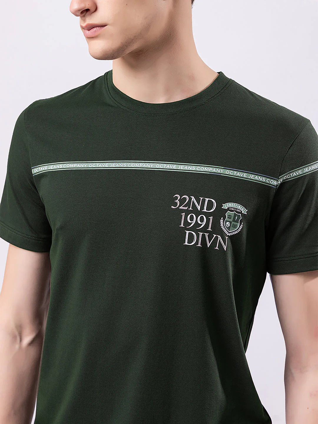 Men's Graphic Round-neck T-shirt - Image 6