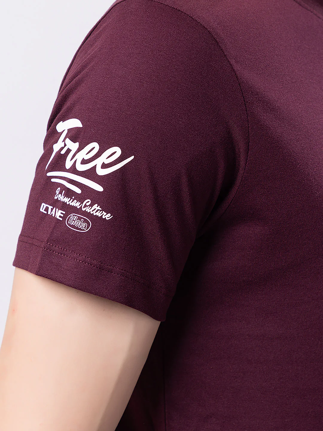 Men's 'CYBER' Round-neck T-shirt - Image 4