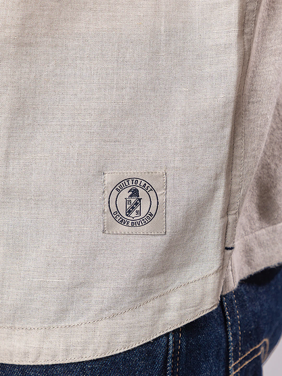 Light Monocolour Knitted Kurta - Image 14