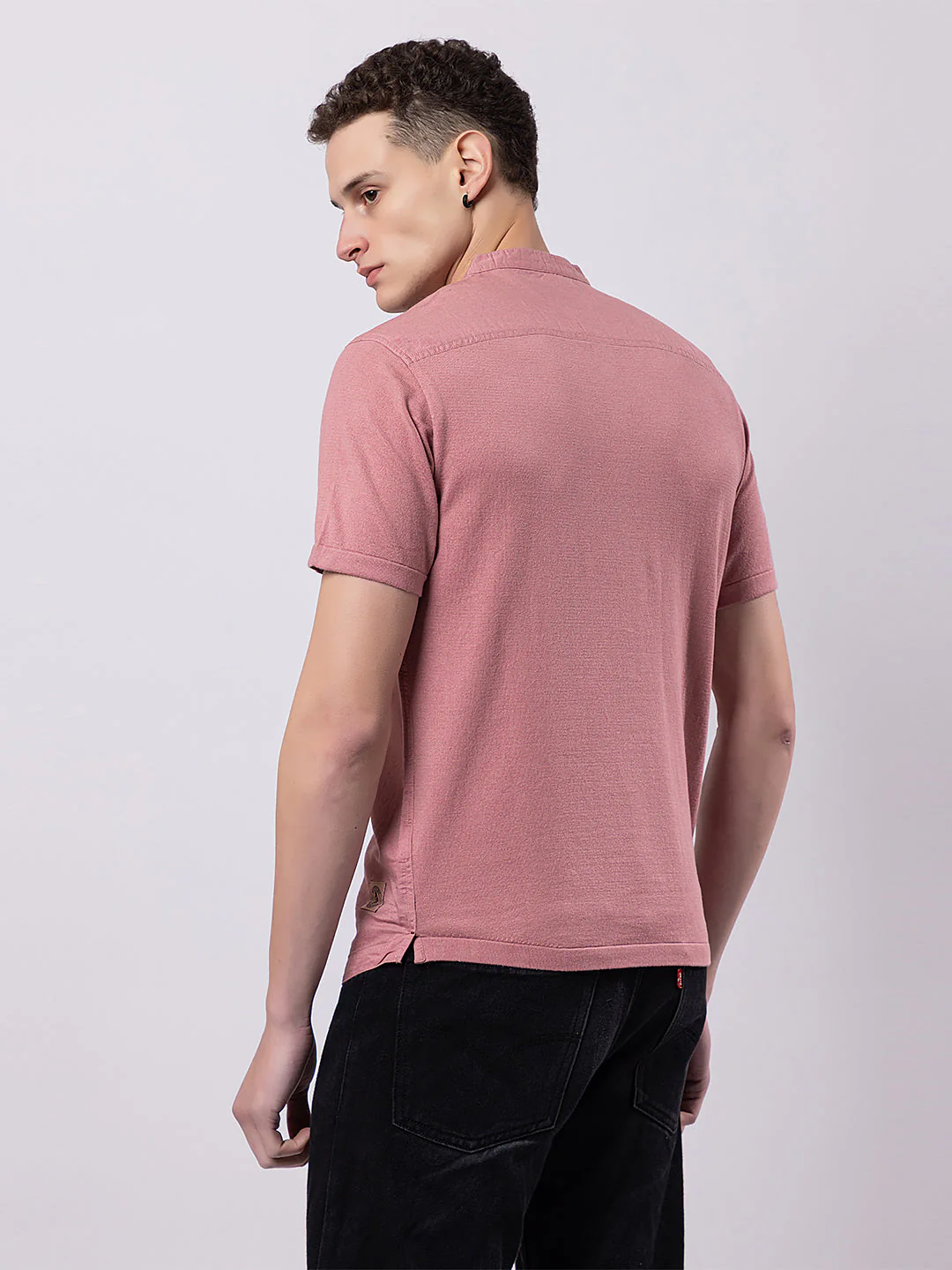 Light Monocolour Knitted Kurta - Image 2