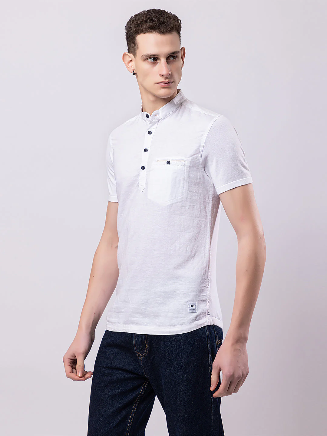 Light Monocolour Knitted Kurta - Image 31