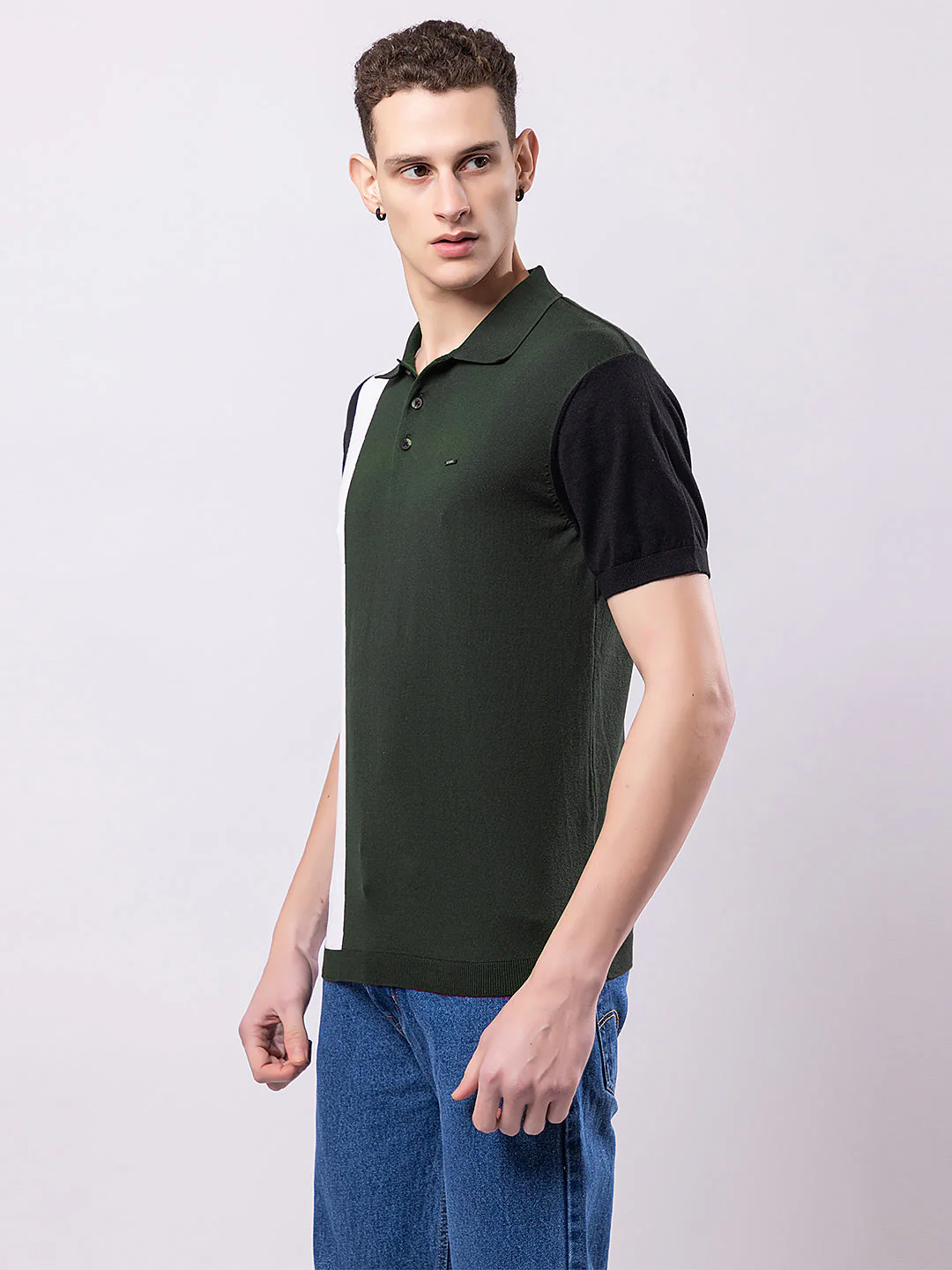Multi-coloured Single-striped Polo - Image 12