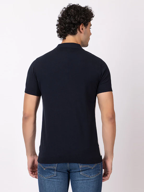 Vertical Patterned Classic Polo - Image 2