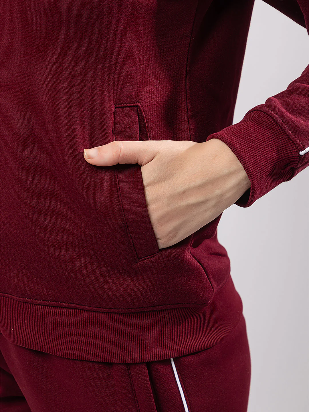 Wine Coloured Co-ord Set - Image 2