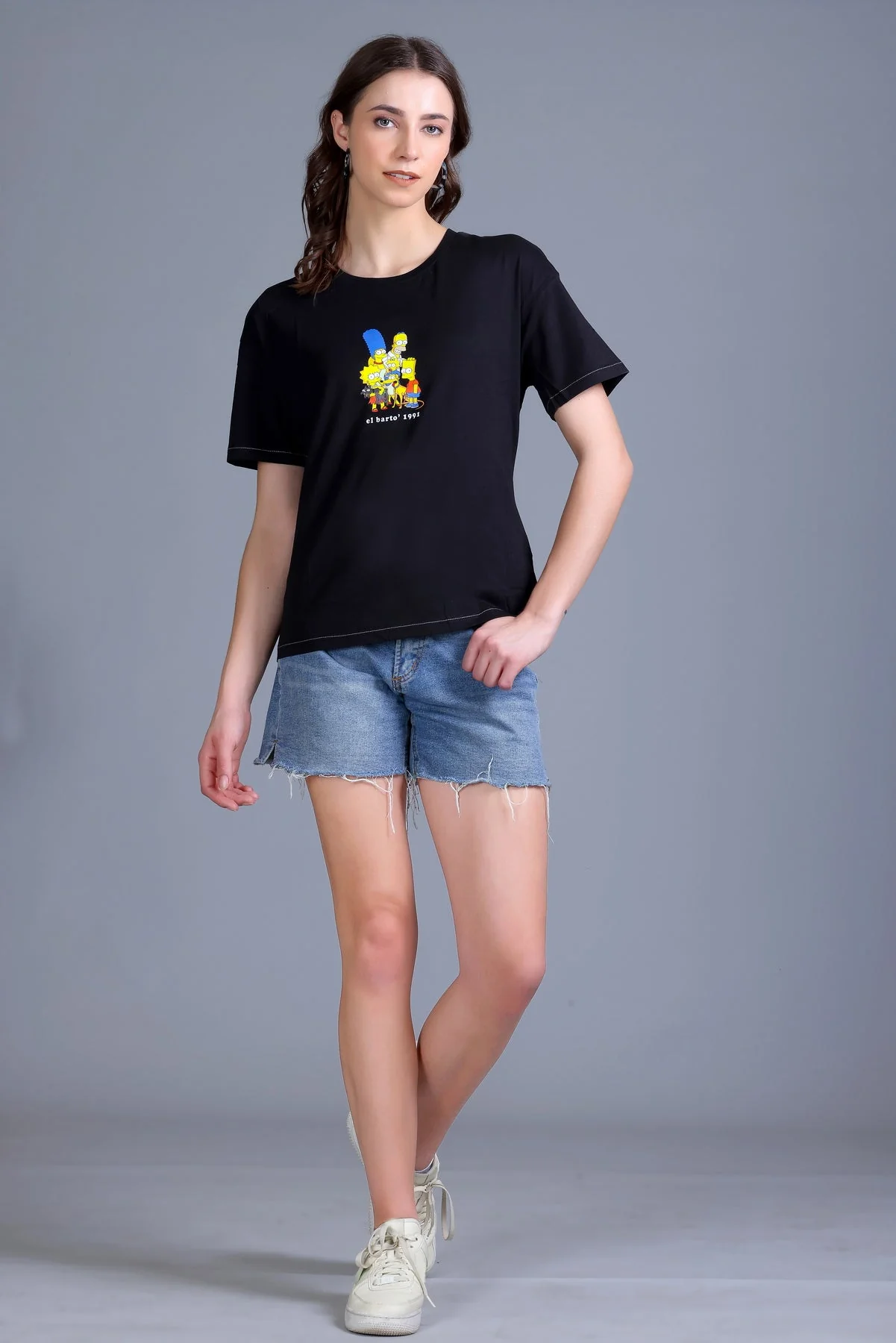 Women's Backless Graphic Tee - Image 7