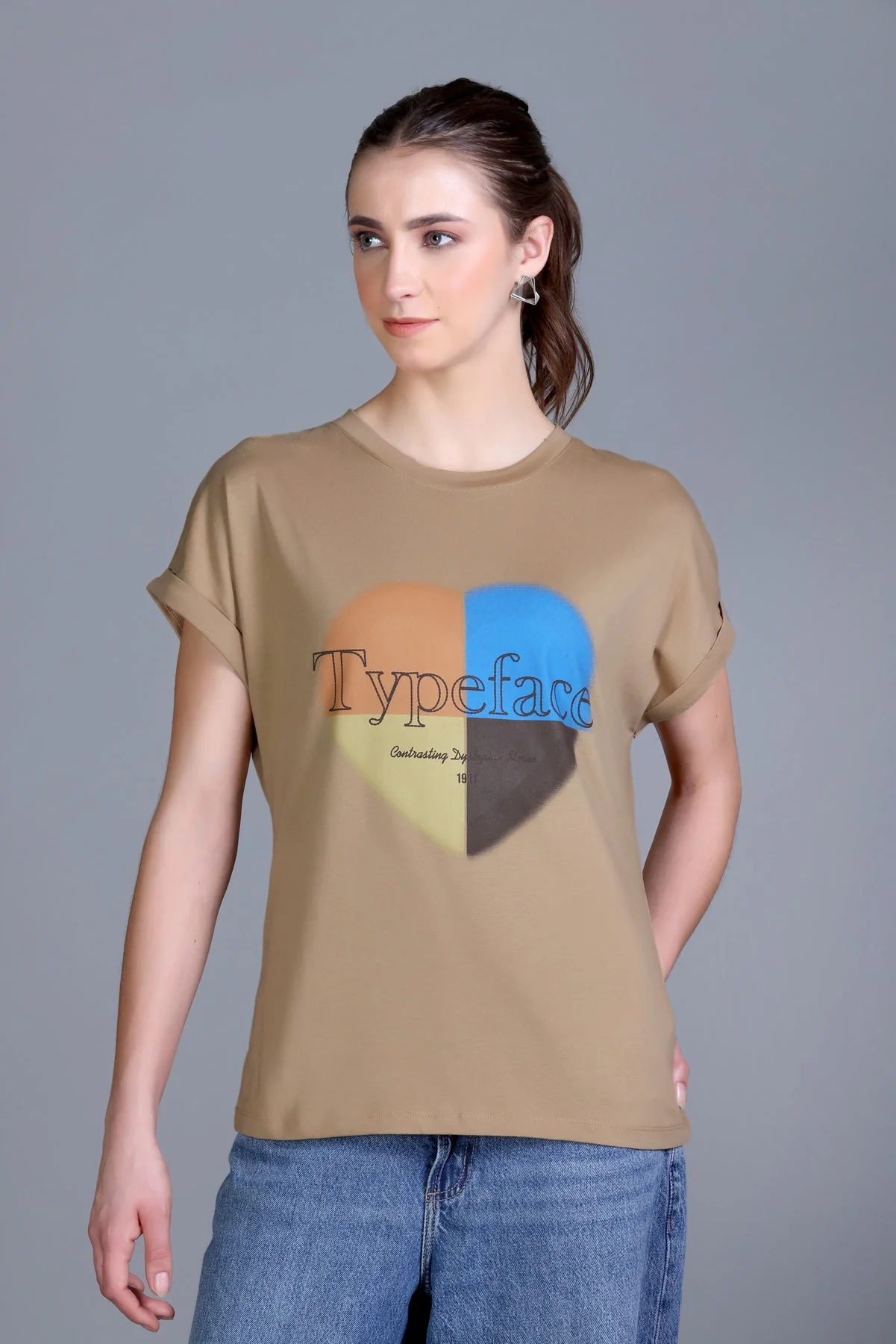 Women's Backless Graphic Tee
