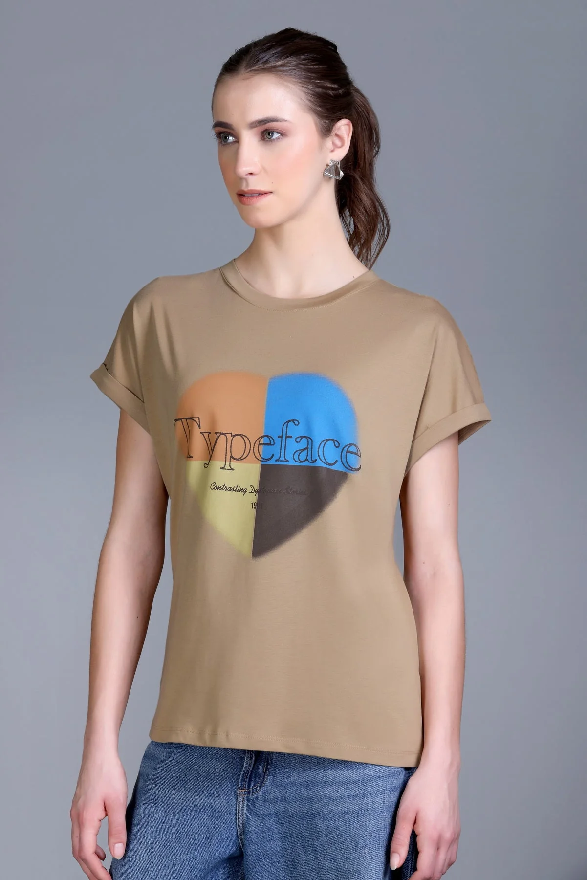 Women's Backless Graphic Tee - Image 3