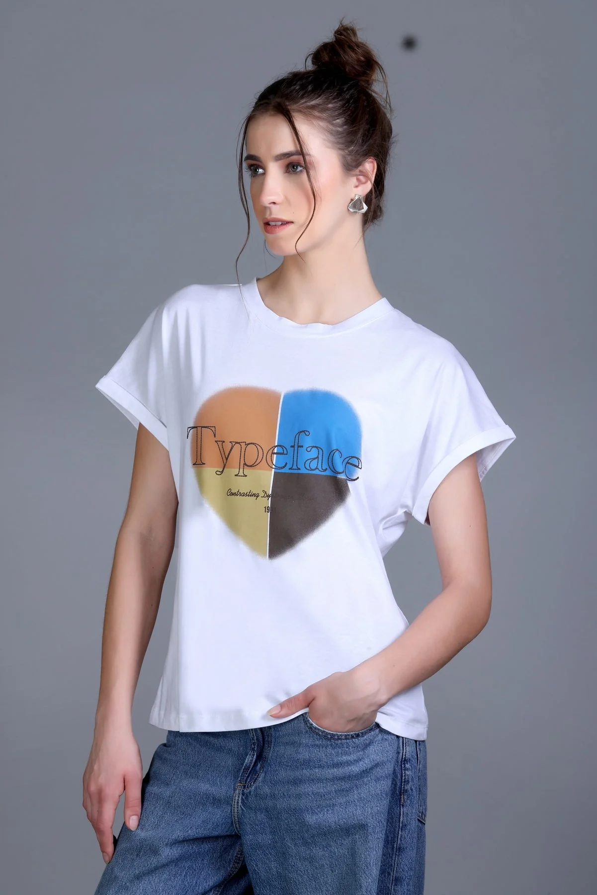 Women's Backless Graphic Tee - Image 9