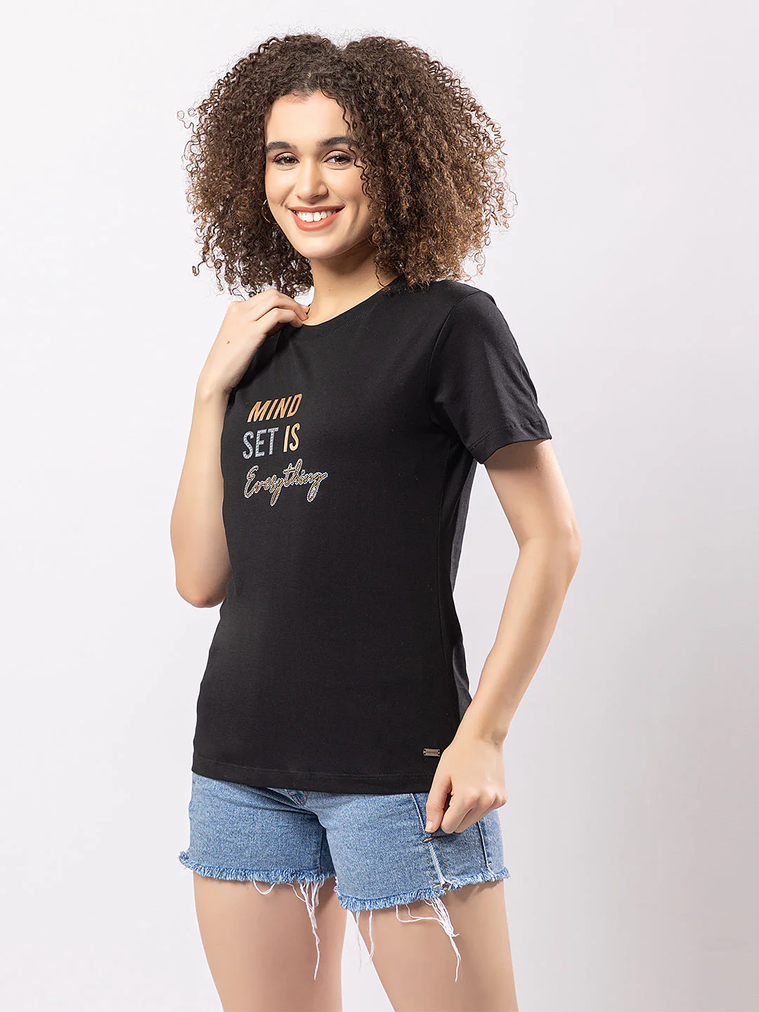 Women's Breathable Cotton Tee - Image 2