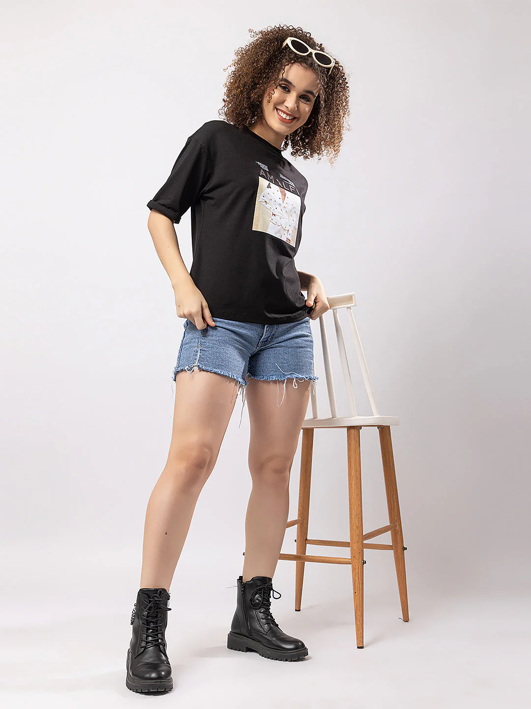 Women's Breathable Cotton Tee - Image 4