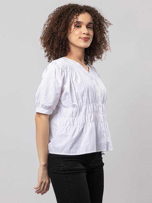 Women's Chic Cotton Top - Image 10