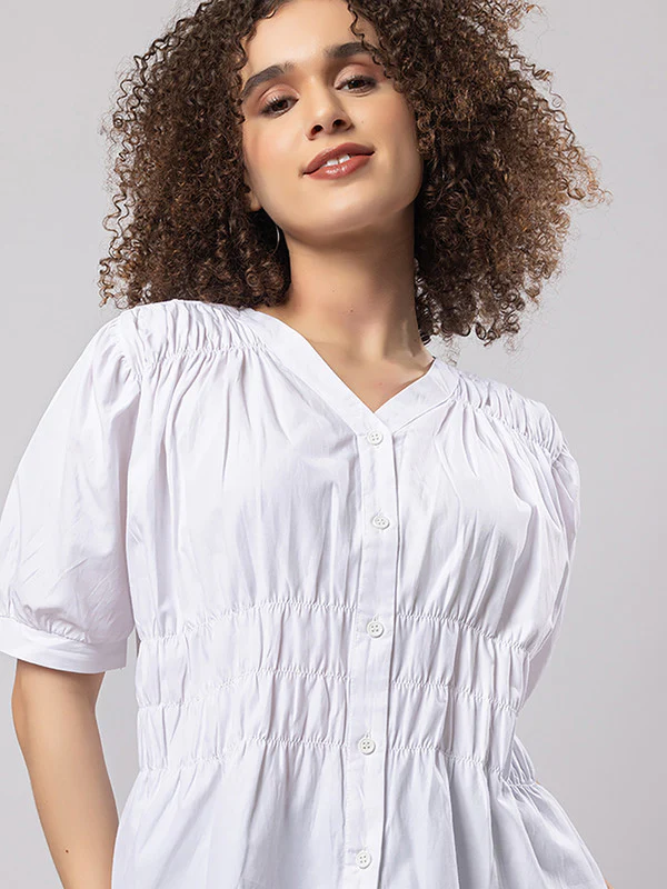 Women's Chic Cotton Top - Image 11
