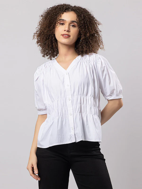 Women's Chic Cotton Top - Image 8