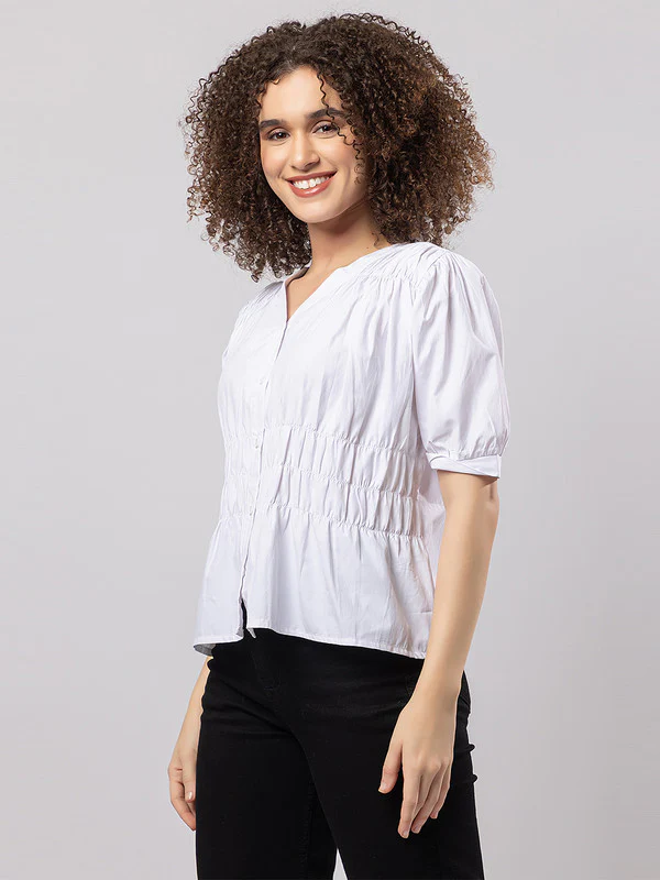 Women's Chic Cotton Top - Image 9