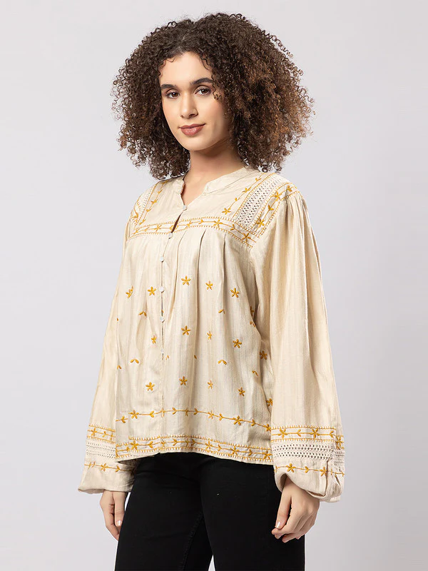 Women's Chic Cotton Top - Image 4