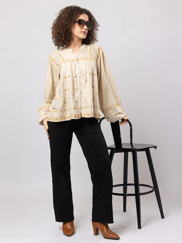 Women's Chic Cotton Top - Image 6