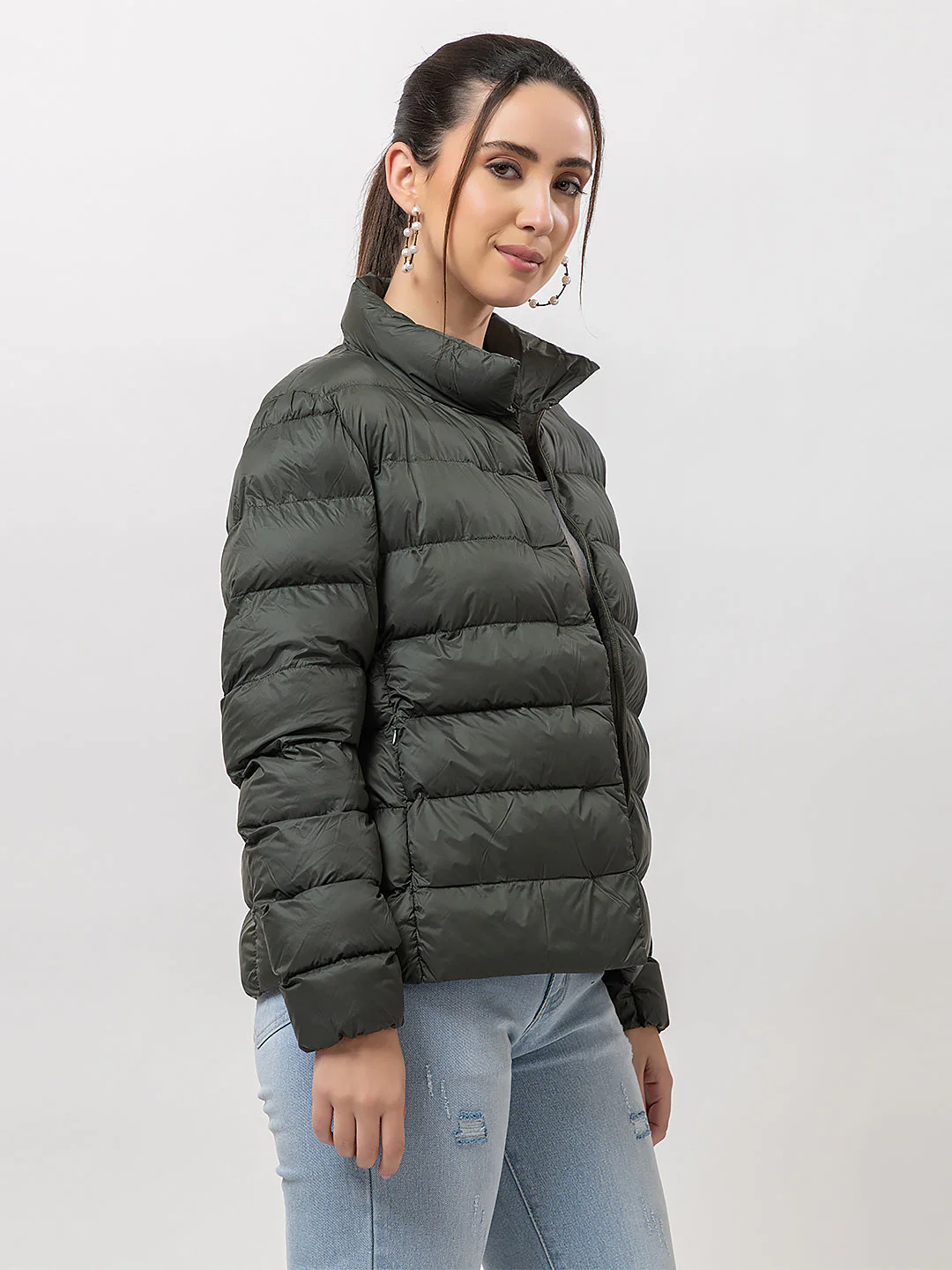Women's Structured Puffer Jacket