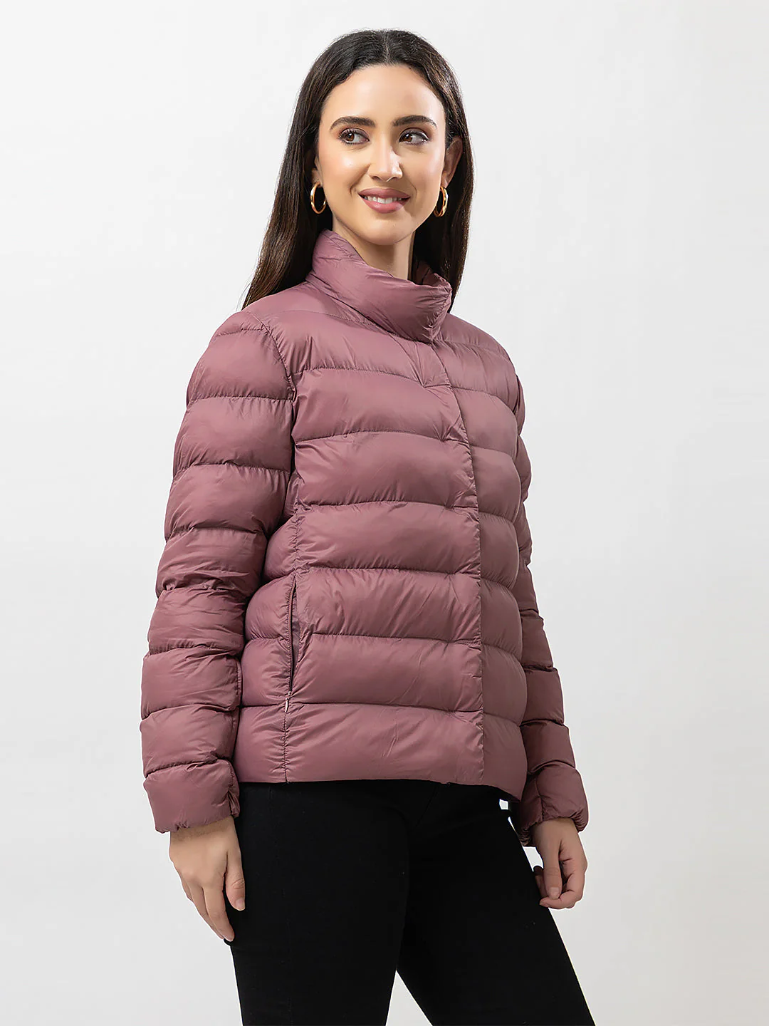 Women's Structured Puffer Jacket - Image 2