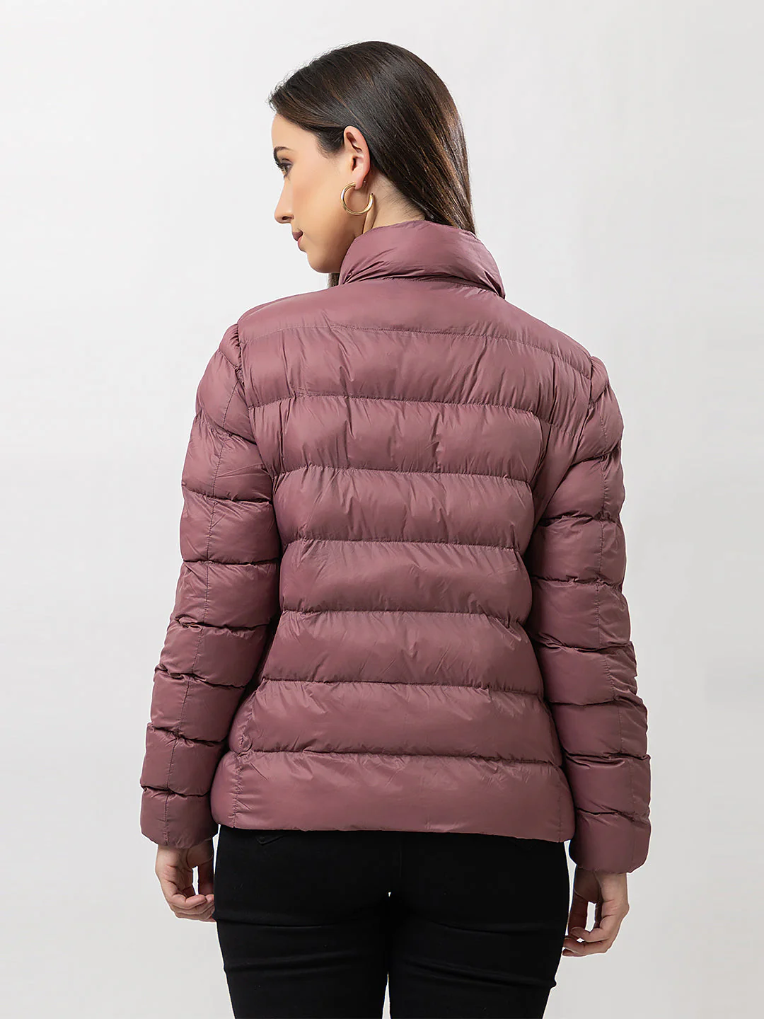 Women's Structured Puffer Jacket - Image 4
