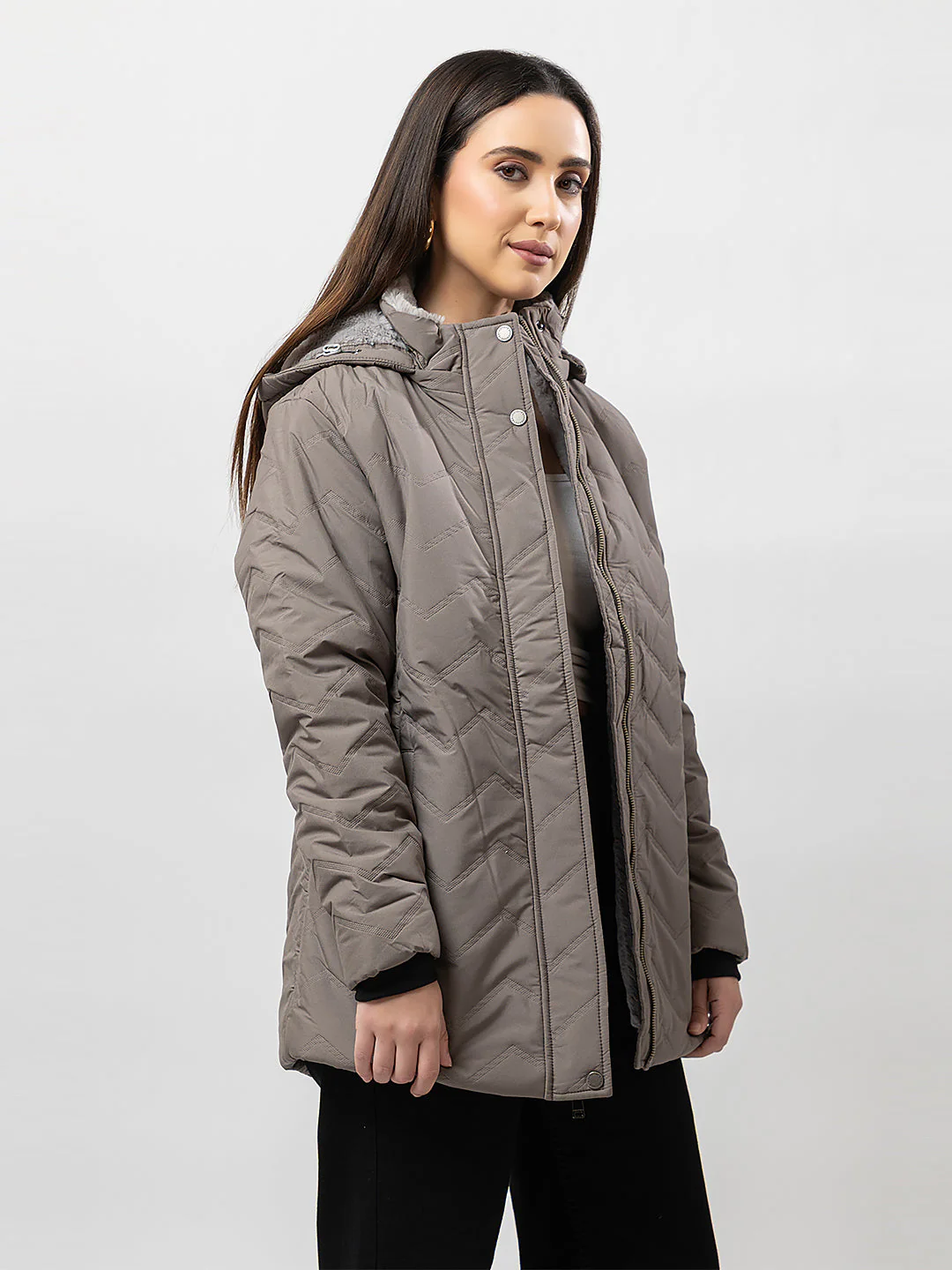 Women's Cozy Zipper Jacket - Image 2