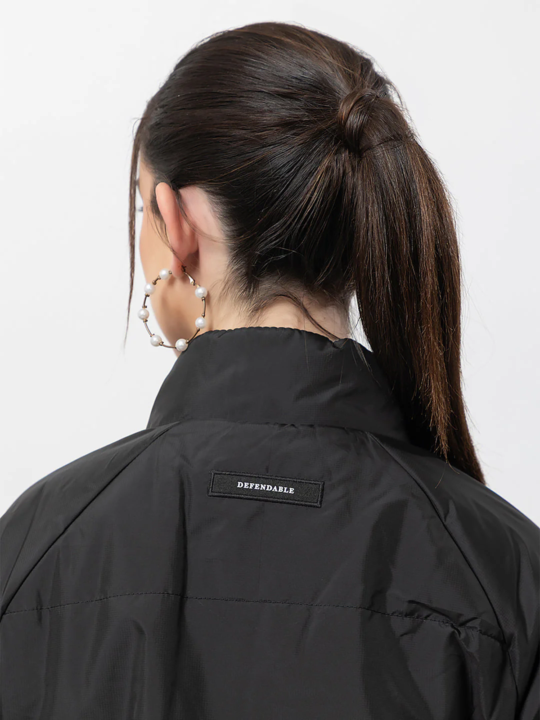 Women's Quilted Zipper Jacket - Image 6