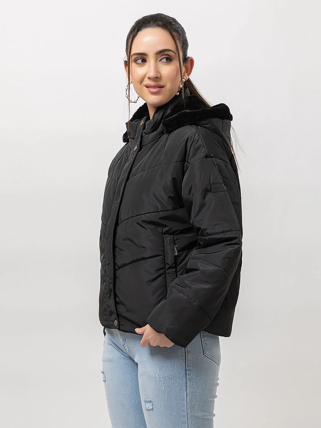 Women's Stylish Biker Jacket - Image 2