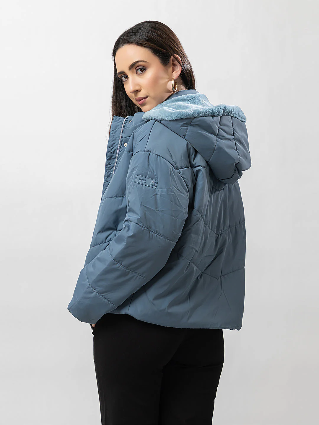 Women's Stylish Biker Jacket - Image 4