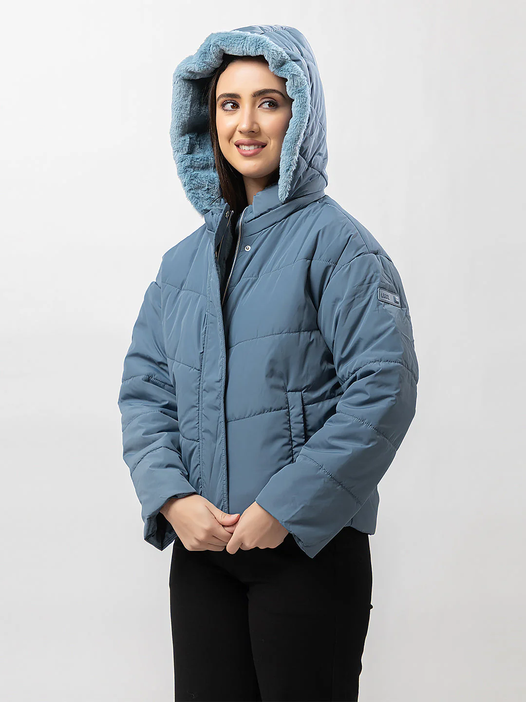 Women's Stylish Biker Jacket - Image 6
