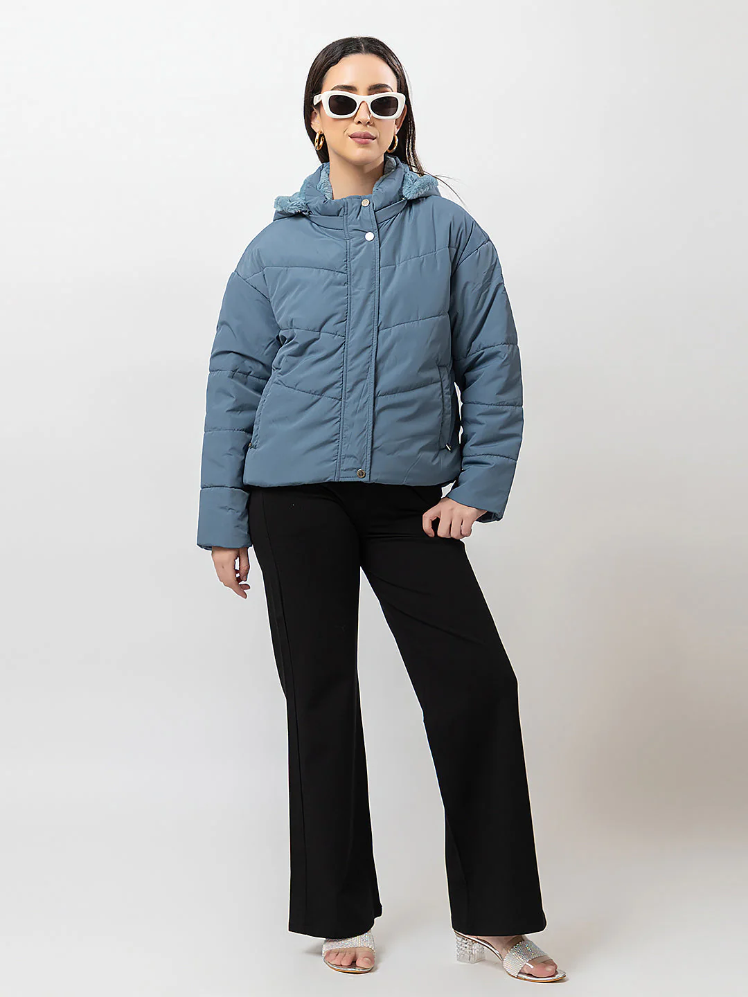 Women's Stylish Biker Jacket - Image 7