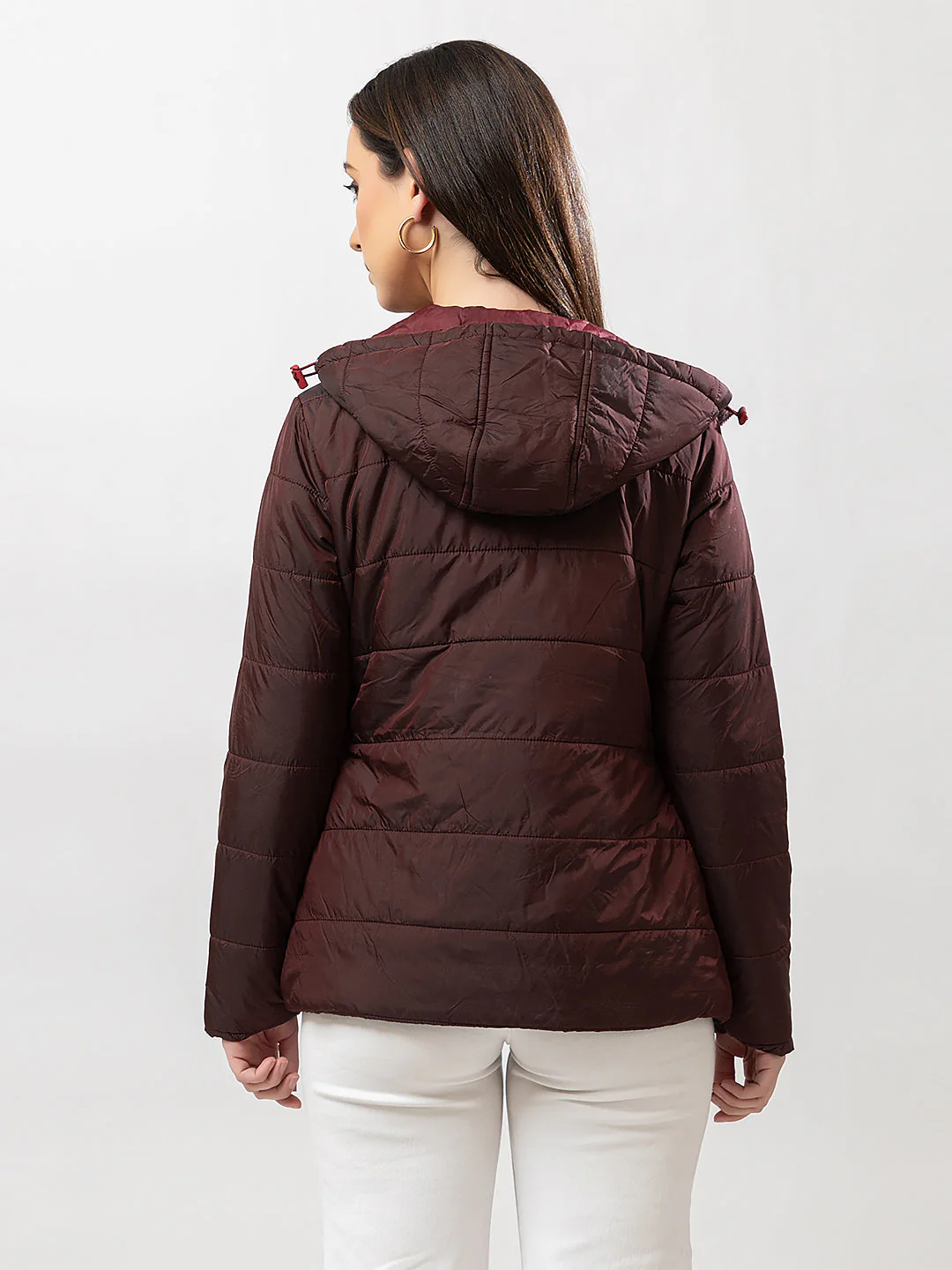 Women's Structured Puffer Jacket - Image 3