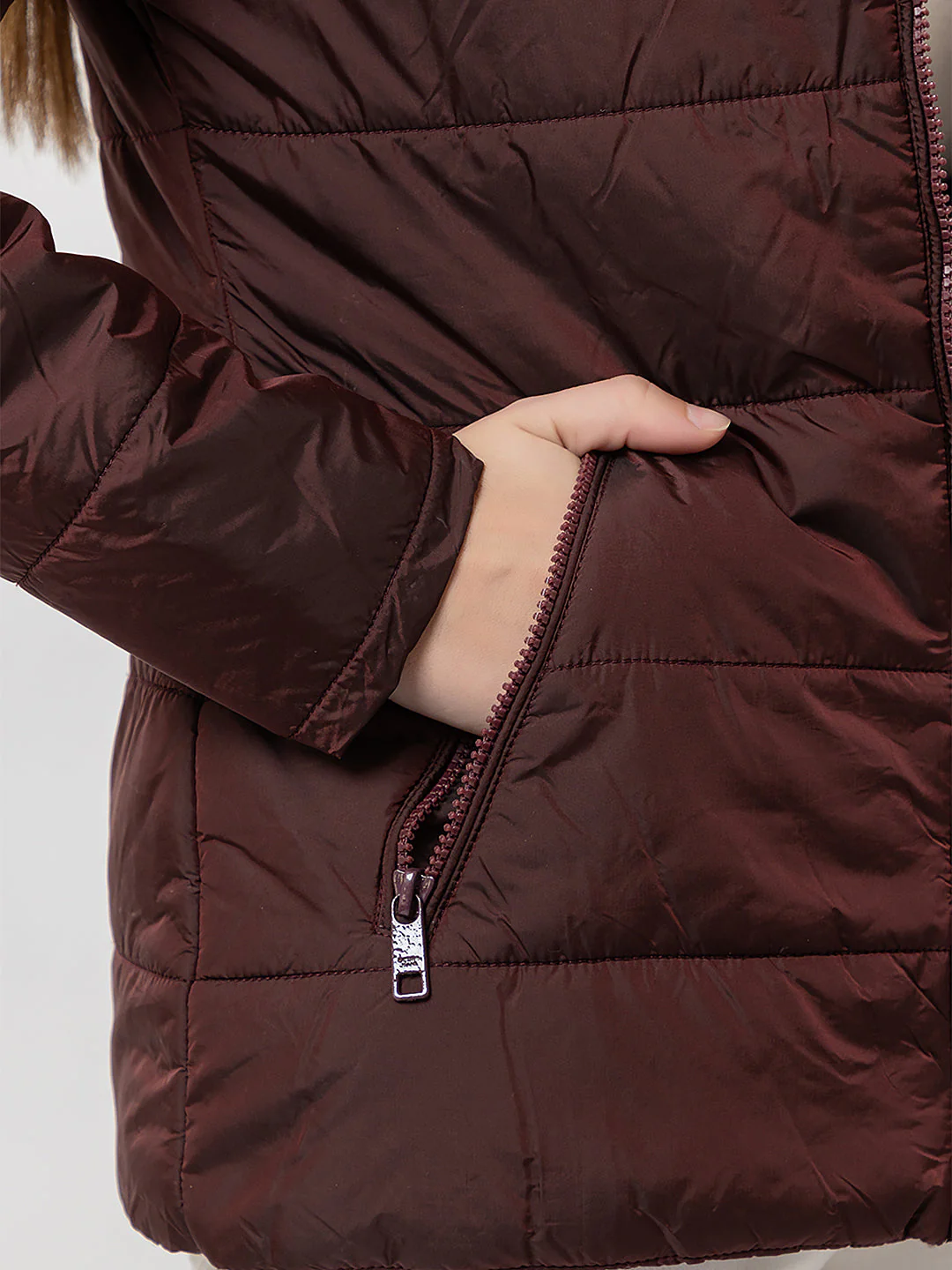 Women's Structured Puffer Jacket - Image 5