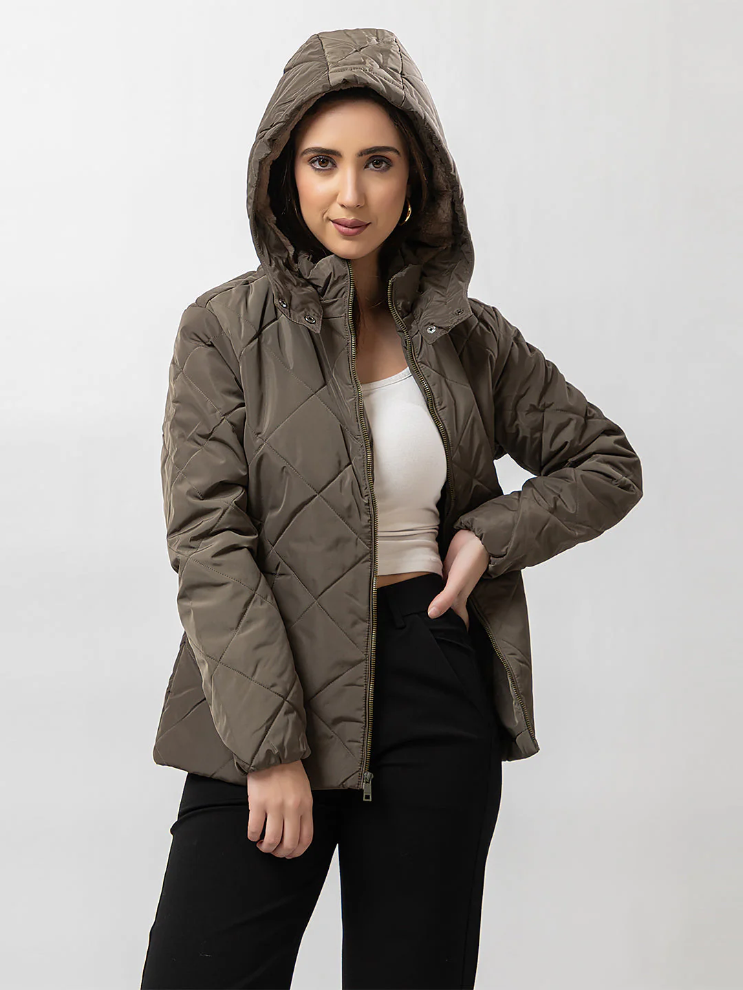 Women's Cozy Zipper Jacket - Image 6