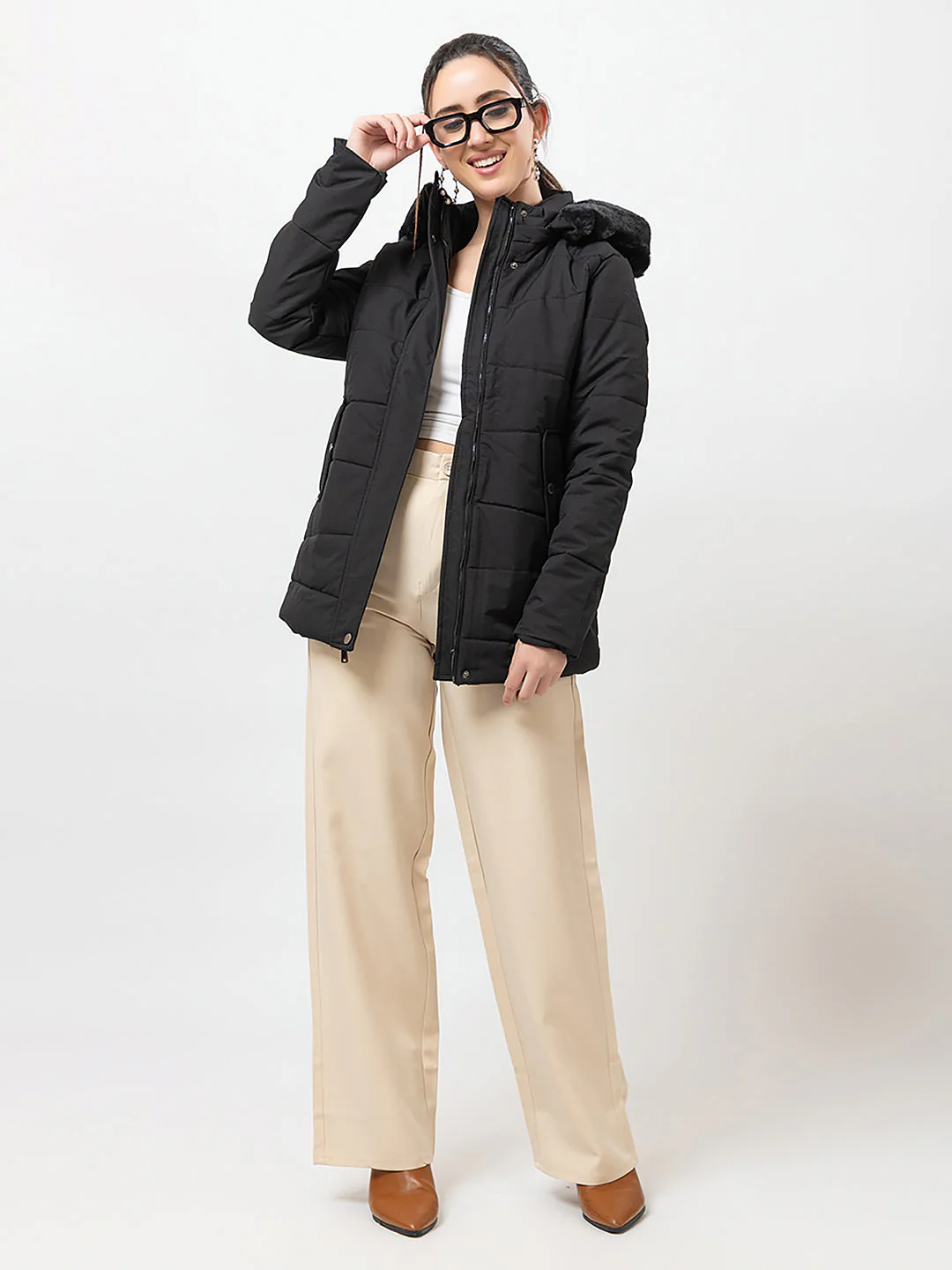 Women's Cozy Zipper Jacket - Image 4
