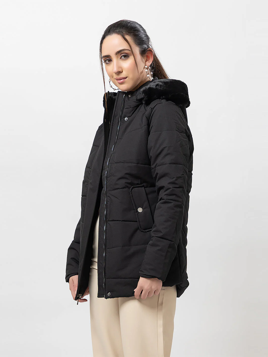 Women's Cozy Zipper Jacket - Image 5