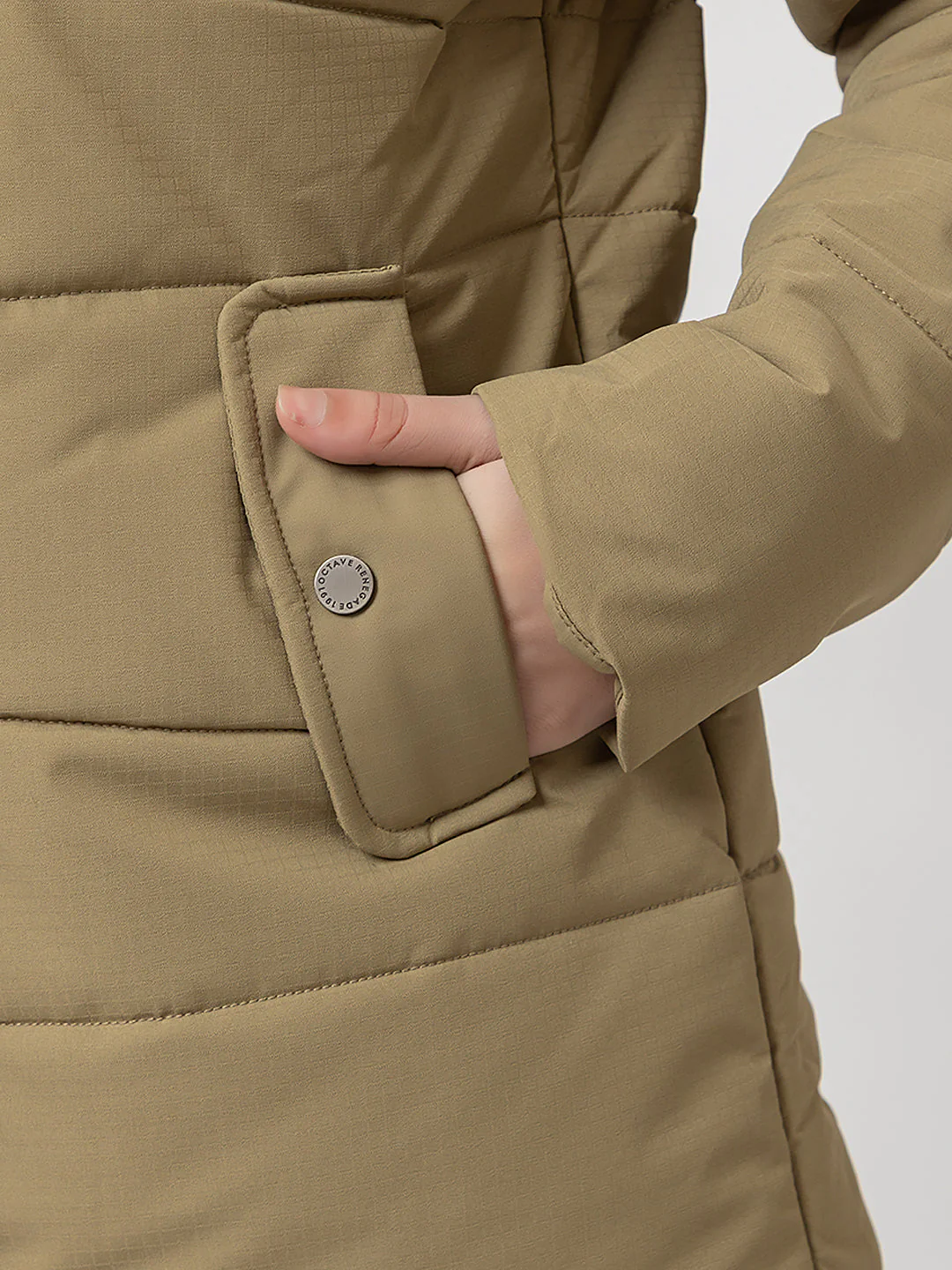 Women's Fur-Neck Full Jacket - Image 5