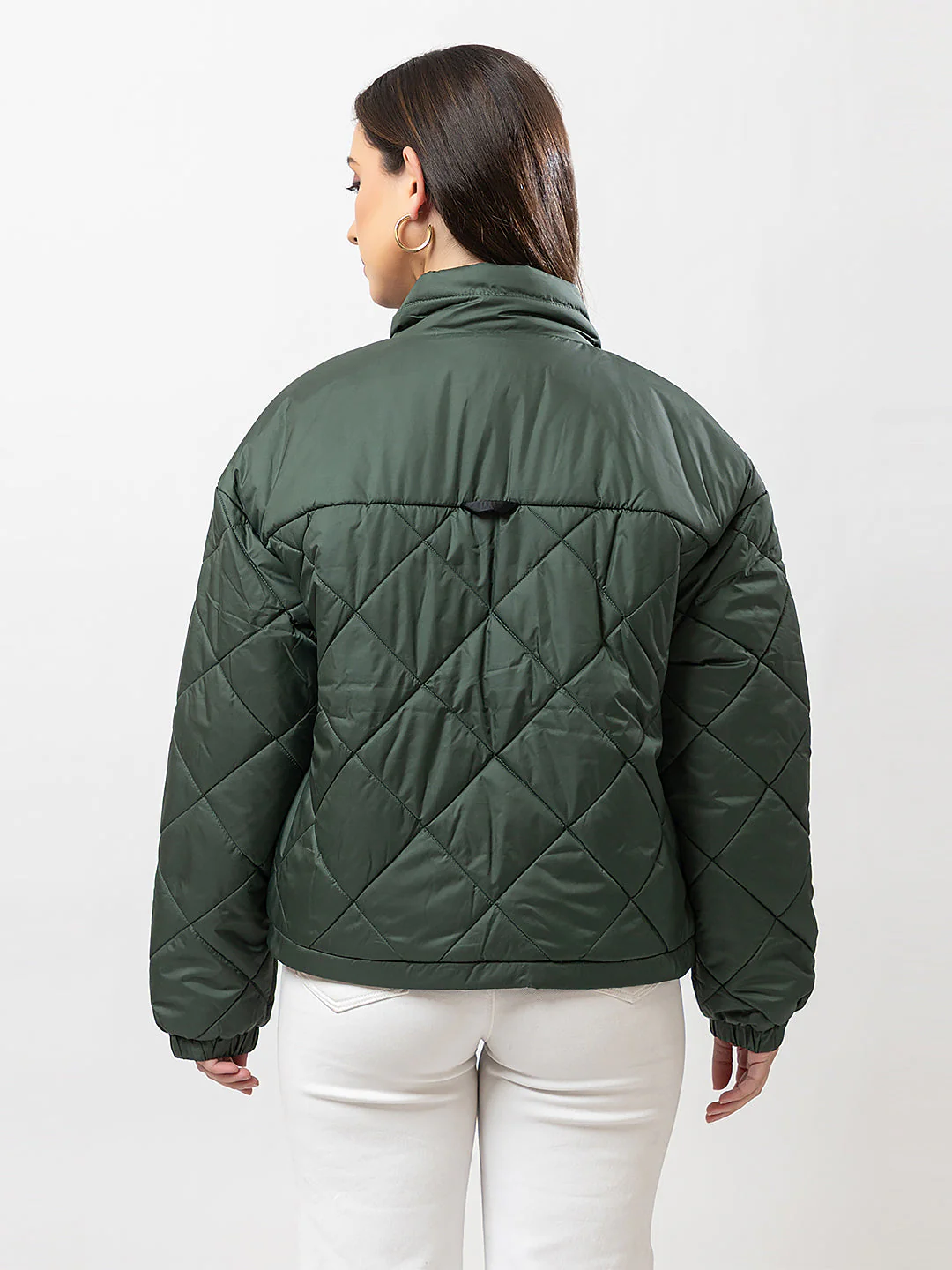 Women's Quilted Short Jacket - Image 3
