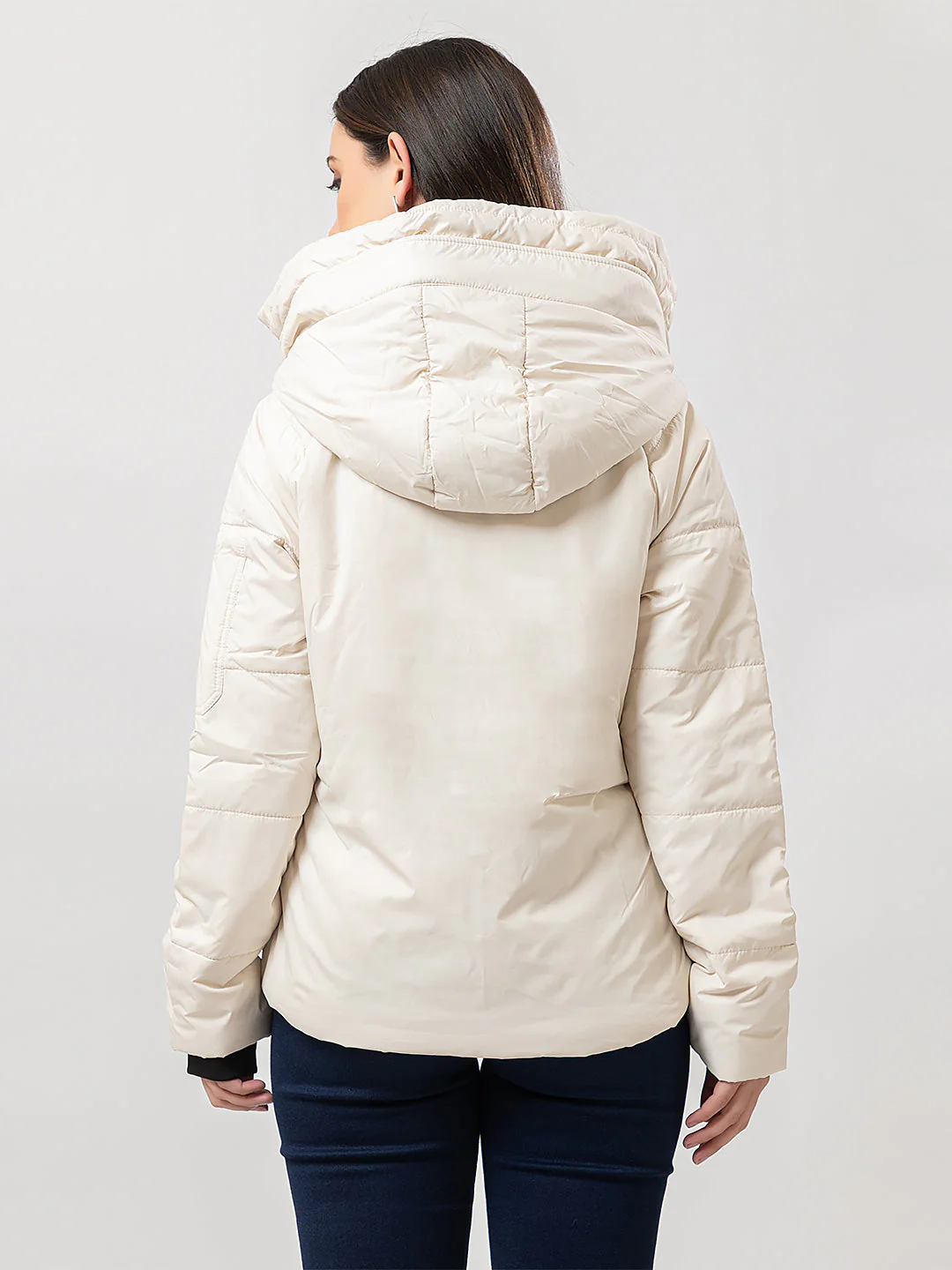 Women's High-Neck Full Jacket - Image 4