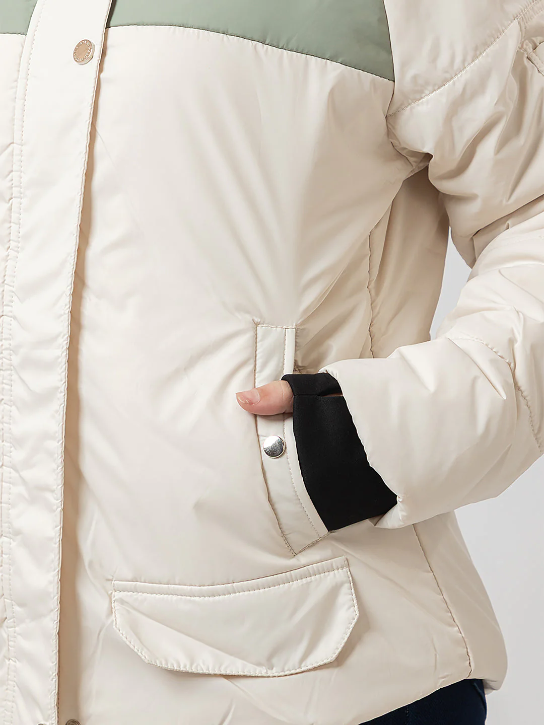 Women's High-Neck Full Jacket - Image 5