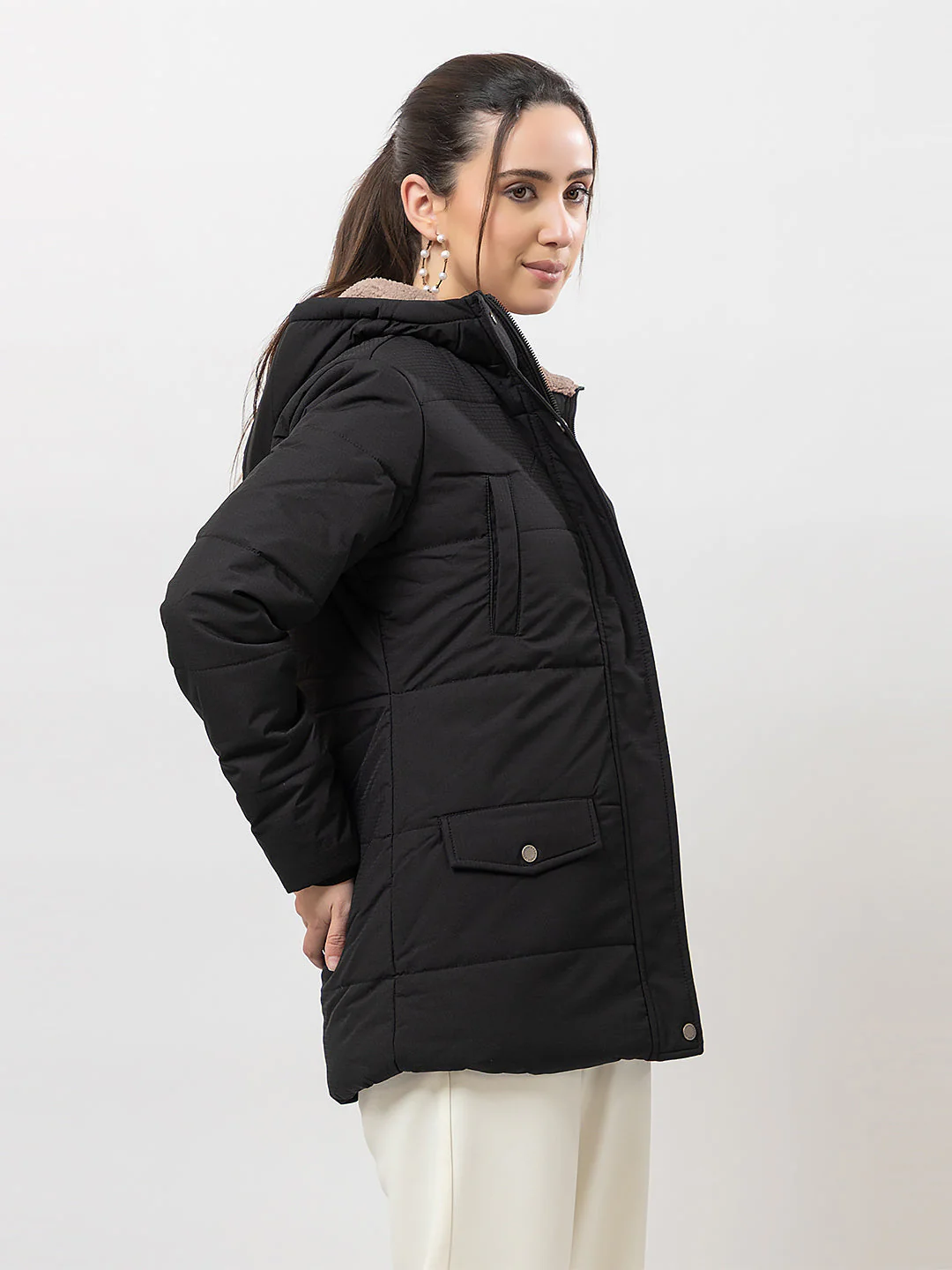 Women's Hooded Full Jacket - Image 3