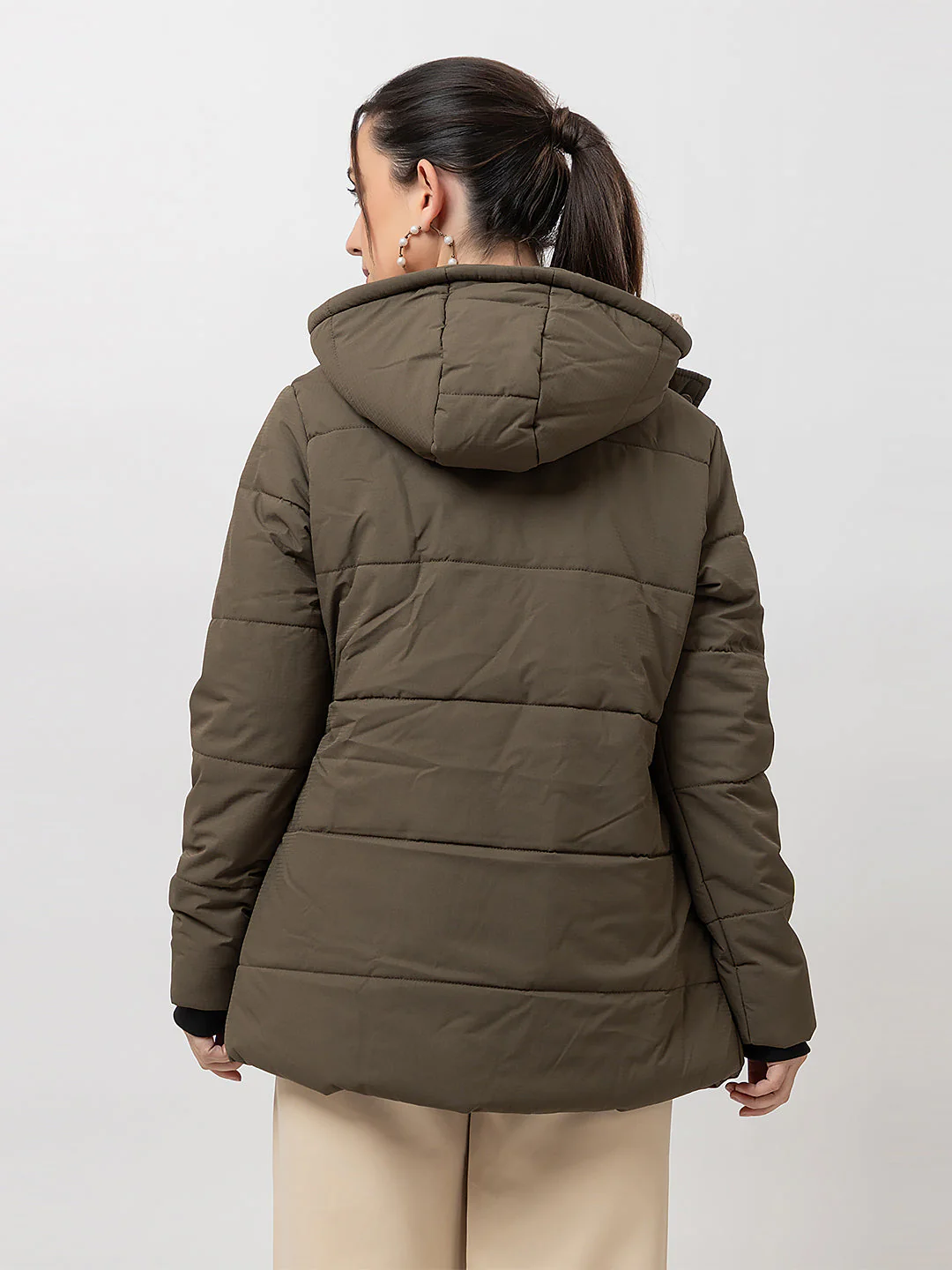 Women's Hooded Full Jacket - Image 6