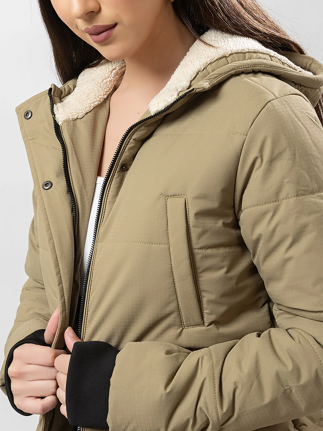 Women's Hooded Full Jacket - Image 5