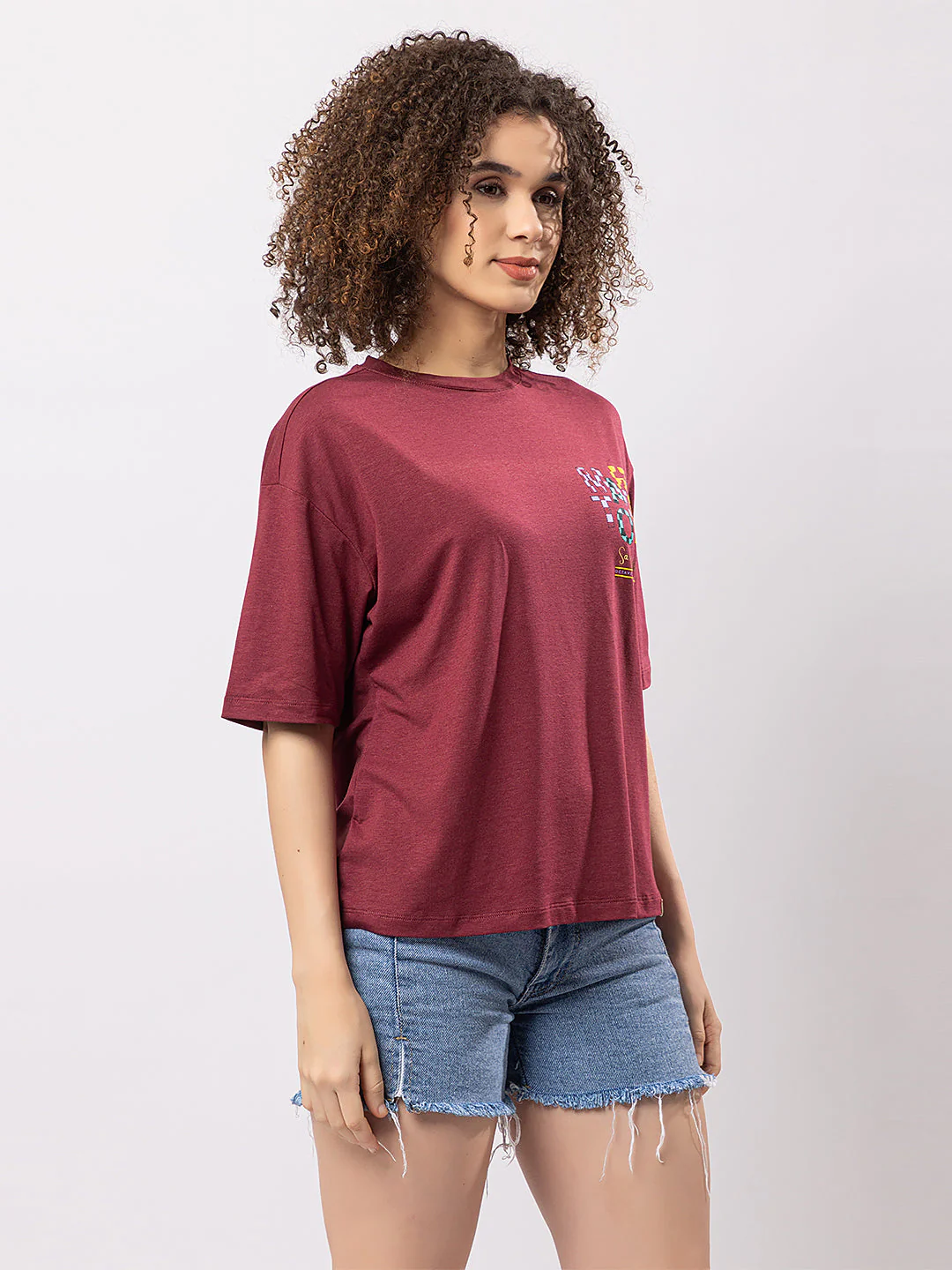 Women's Cotton Blend Tee - Image 4